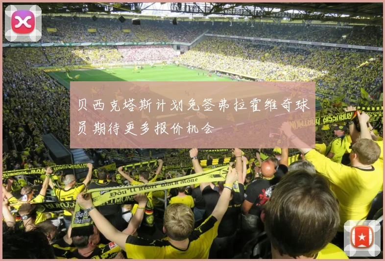 贝西克塔斯计划免签弗拉霍维奇球员期待更多报价机会